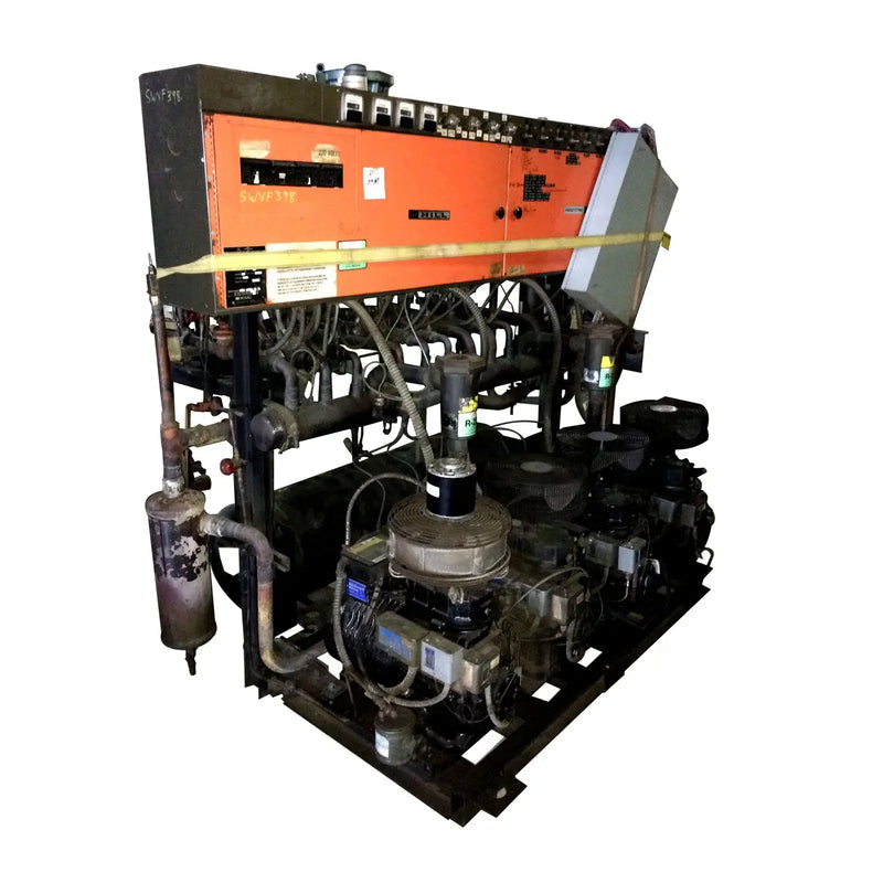 Hill Refrigeration Freon Refrigerant Compressor Rack - 30 HP