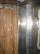 Horno asador de acero inoxidable