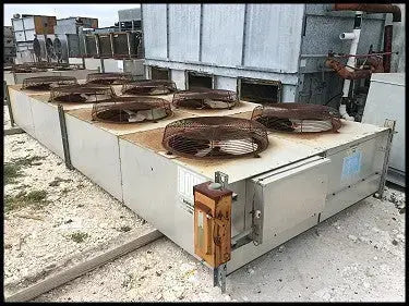 Condensador de 8 ventiladores de refrigeración Bohn