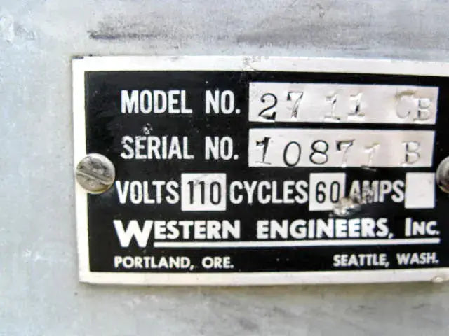 Western Engineers, Inc. 2711CB Serpentín evaporador de amoníaco (baja temperatura)