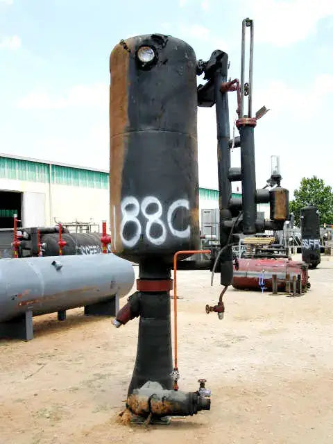 Stone Mfg. Receptor de amoníaco de baja presión - 230 galones