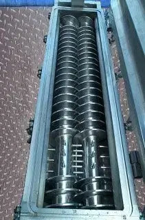 Transportador de doble tornillo Anderson Dahlen / Descargador de contenedores