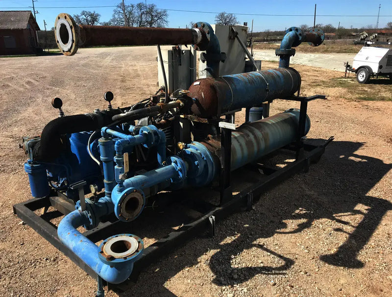Thermal Care Water Cooled Chiller Skid - 125 HP