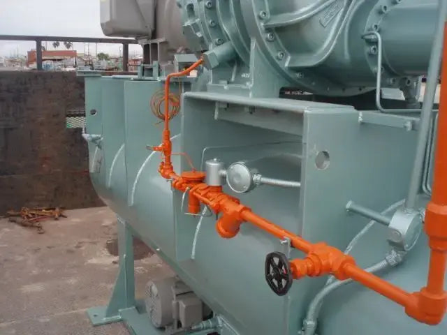FES 420B Rotary Screw Compressor Package (Dunham-Bush 2512, 150 HP 230/460 V)