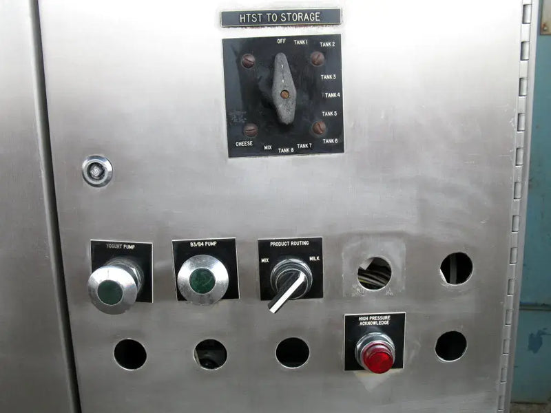 HTST Stainless Steel Panel Control Board