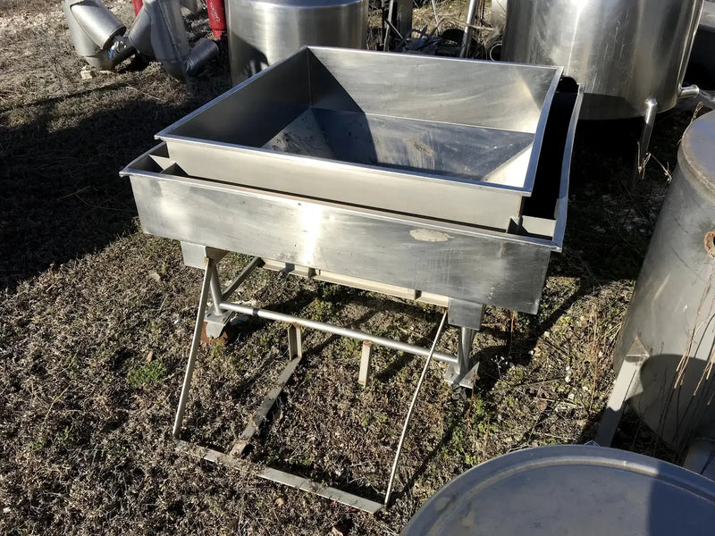 Stainless Steel Double Wall Rectangular Tank