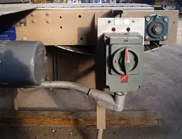 Conveyor Section with Reject Mechanism