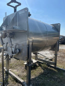 American Process Systems Cylindrical Paddle Ribbon Mixer / Dryer