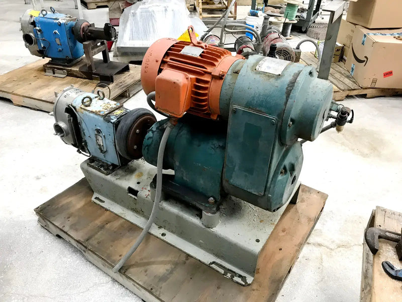 Waukesha 130 Positive Displacement Pump - 7.5 HP