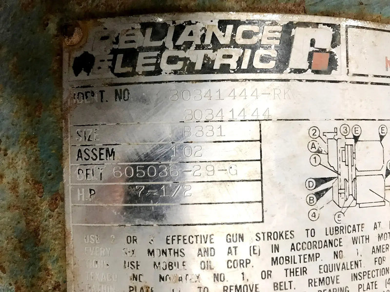 Waukesha 130 Positive Displacement Pump - 7.5 HP