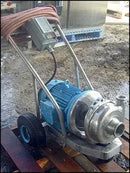 APV Puma sobre base portátil de acero inoxidable