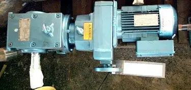 Motor with Gearbox 3/4 HP