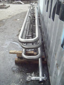 Tubos de sujeción de acero inoxidable