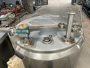 Stainless Steel Jacketed Tank Skid with Controls - 165 Gallon