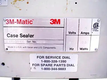 3M-Matic 12AF Adjustable Case Sealer System