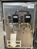 Stainless Steel Jacketed Tank Skid with Controls - 165 Gallon