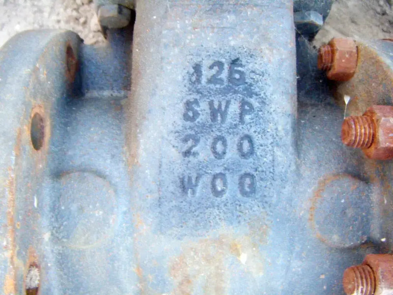 4 in. Gate Valve - 4 in. Check Valve - 4 in. to 2 in. Reducer