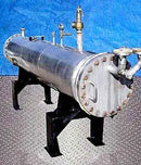 Intercambiador de calor de carcasa y tubos de acero inoxidable Bingley - 100 pies cuadrados