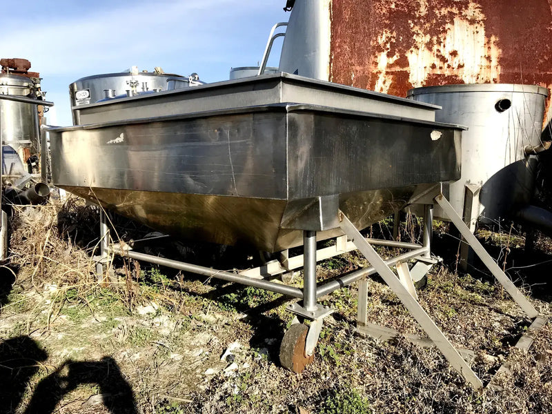 Stainless Steel Double Wall Rectangular Tank