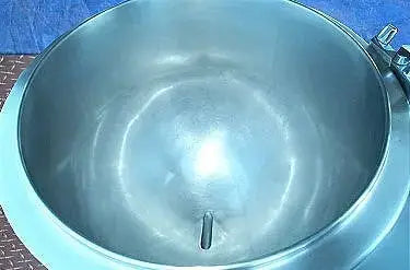 Hervidor con camisa de vapor a gas Groen - 80 galones