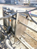 Patín del intercambiador de calor APV HTST