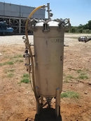 Axtons Manufacturing, Ltd. Tanque de presión/vacío de acero inoxidable - 47 galones