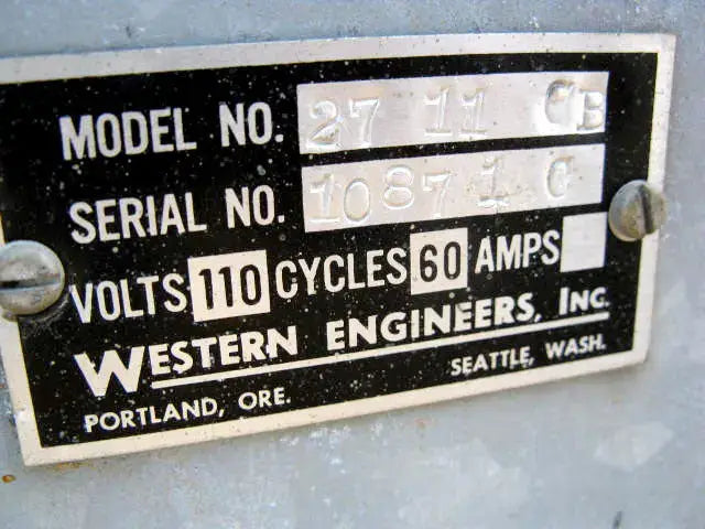 Western Engineers, Inc. 2711CB Serpentín evaporador de amoníaco (baja temperatura)