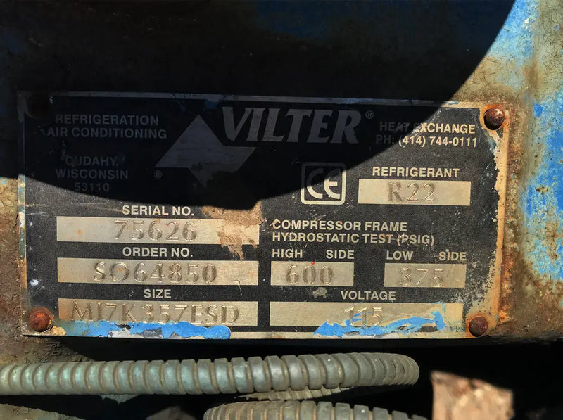 Patín enfriador enfriado por agua de cuidado térmico - 125 HP