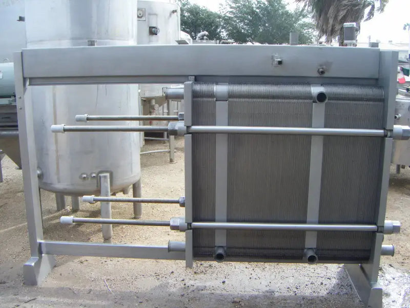 Alfa Laval Stainless Steel Heat Exchanger - 676 Sq. Ft.