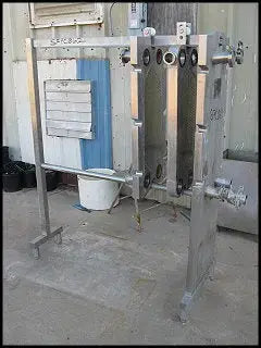 Marco del intercambiador de calor de placas AGC