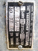 Western Engineers, Inc. 2711CB Serpentín evaporador de amoníaco (baja temperatura)