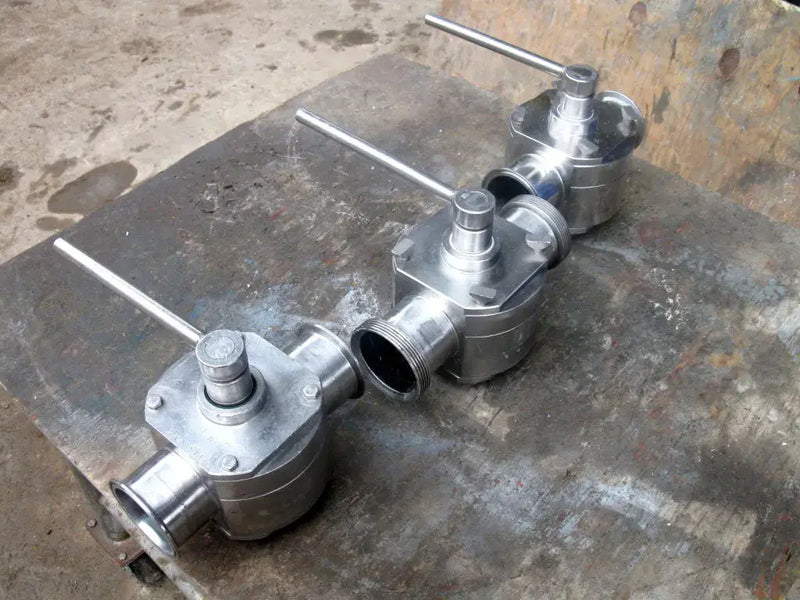 Koltek 2-Way Stainless Steel Hand Valves - 3 in.