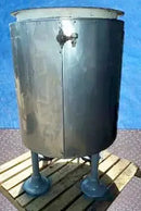 Procesador de acero inoxidable: 100 galones