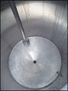 APV Stainless Steel Single Shell Insulated Mix Tank-750 Gallon