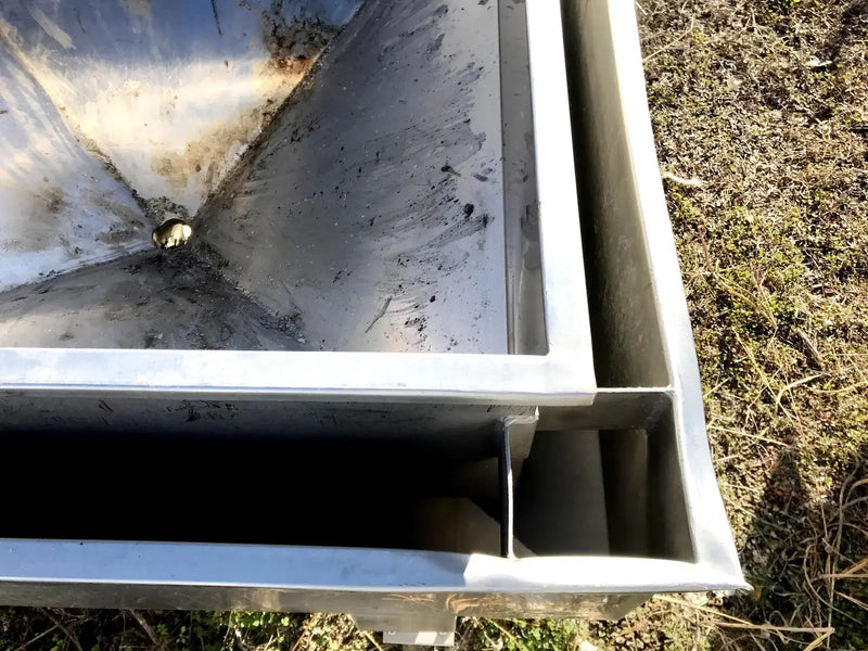 Stainless Steel Double Wall Rectangular Tank