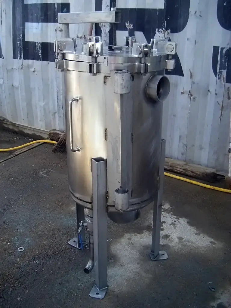 Recipiente a presión de acero inoxidable - 25 galones