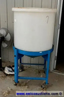 100-Gallon Rolling Poly Tank