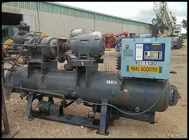 Frick RWB-78-B Ammonia Booster Compressor Package - 100 HP
