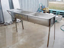 Half Round Sink Stainless Steel