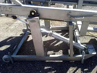 MDF Millerbernd Stainless Steel Tote / Drum Dumper