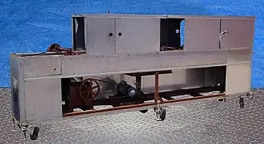 Freidora eléctrica en línea con control de fuego