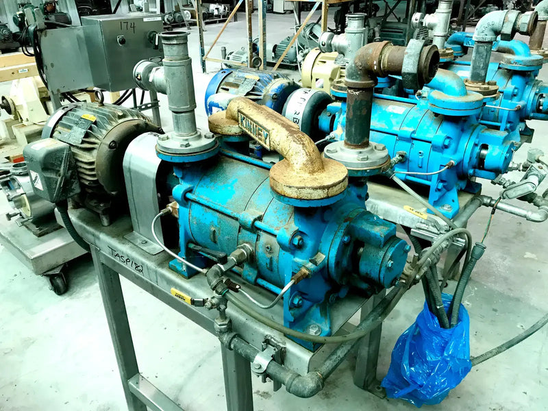 Bomba de vacío Kinney KLRC-125-BA (10 HP, 7 GPM máx.)