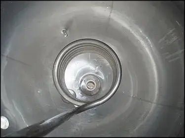 Lee Industries Inc. Evaporador de bandeja de vacío con camisa de acero inoxidable - 550 galones