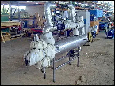 ITT Bell & Gossett Stainless Steel SU-Series Shell and Tube Heat Exchanger - 86 Sq. Ft.