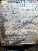 Receptor de amoníaco horizontal EL Nickell - 885 galones