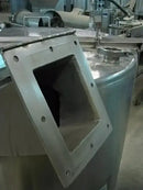 Stainless Steel Holding Tank with Discharge Pump - 100 Gallons