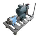 Waukesha Model 3 Positive Displacement Pump on Stainless Steel Cart