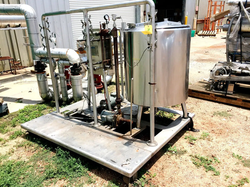 Stainless Steel HTST Skid