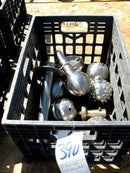 Surtido de bolas de spray de acero inoxidable