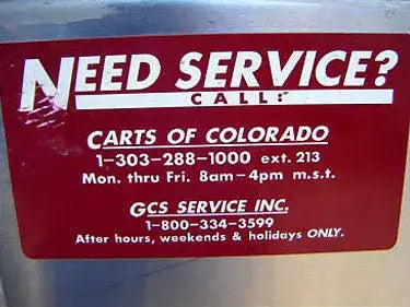 Estación expendedora de carritos de golf Carts of Colorado